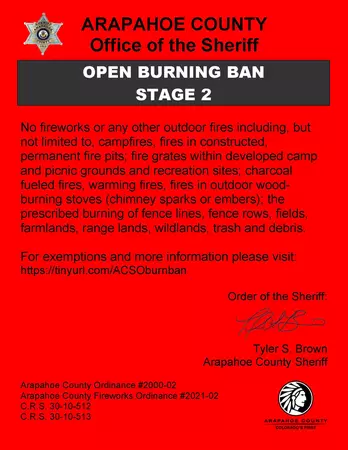 Stage 2 Burn Ban